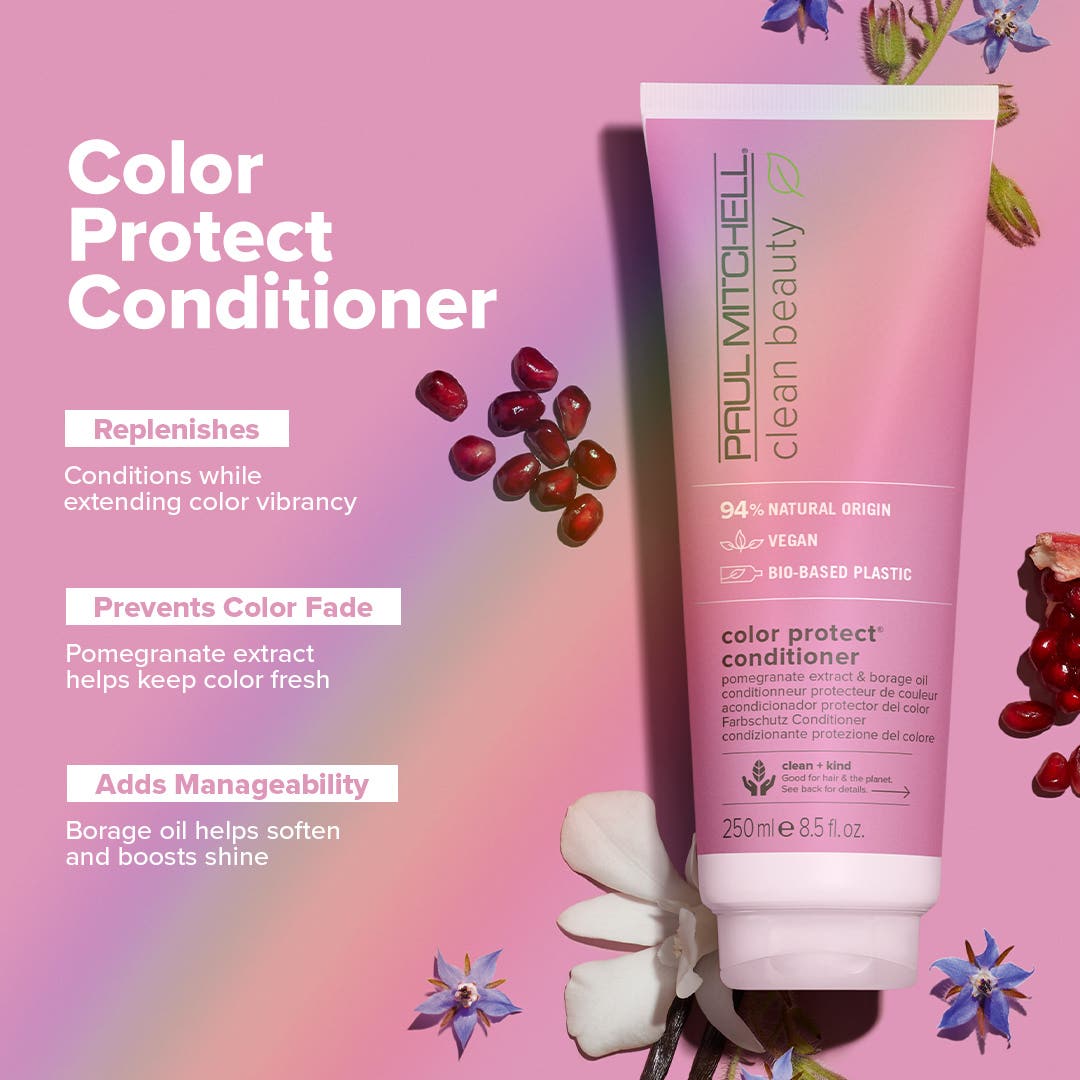 Балсам CLEAN BEAUTY Color Protect 250ml official image 2