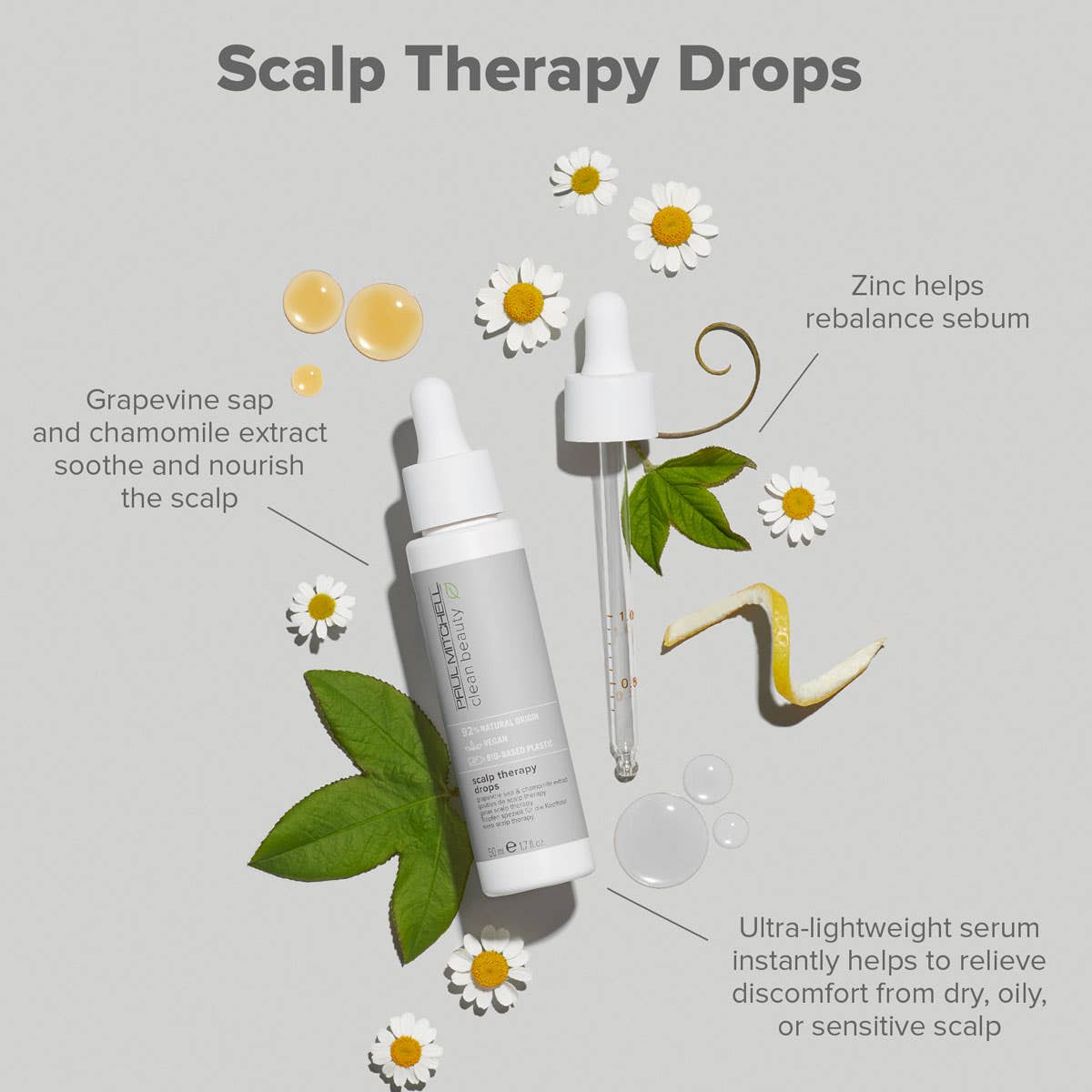 Серум CLEAN BEAUTY scalp therapy drops 50ml official image 2