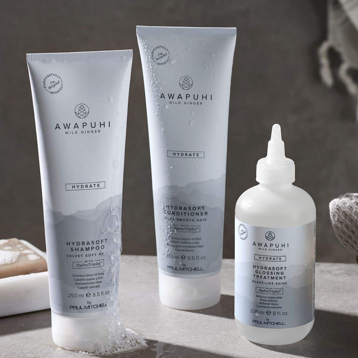 Маска AWG HydraSoft Glossing Treatment 236 ml official image 5